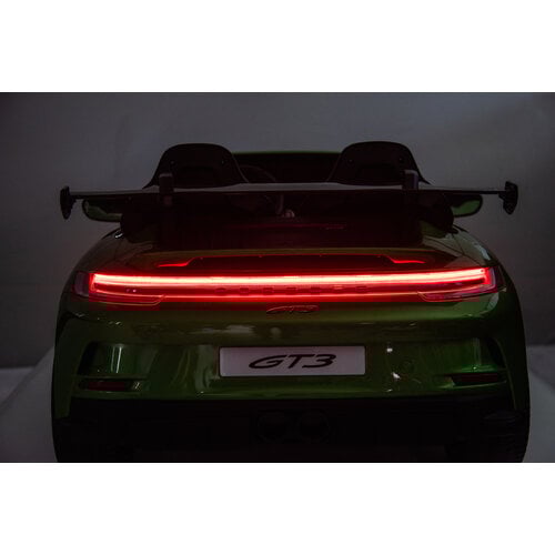 Porsche 911 GT3 24V 2-persoons kinderauto metallic Groen