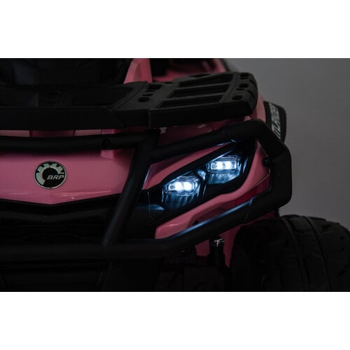 CAN-AM Outlander 24V Kinder Quad 2-Persoons Roze