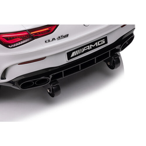 Mercedes CLA45 AMG 12V Kinderauto Wit