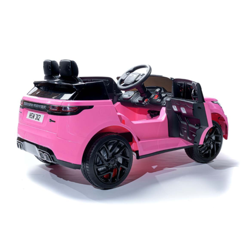 Range Rover Velar 12V kinderauto Roze