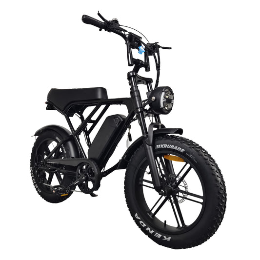 OUXI H9 - FATBIKE - ZWART
