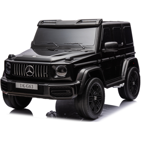 Mercedes G63 XXL 24V 2-persoons kinderauto metallic Zwart