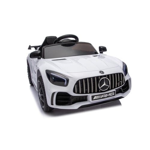 Mercedes AMG GTR 12V kinderauto Wit