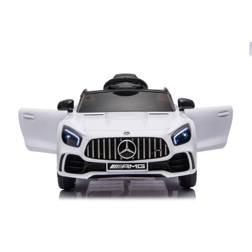Mercedes AMG GTR 12V kinderauto Wit