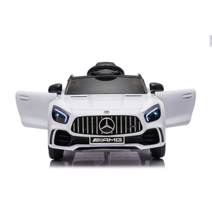 Mercedes AMG GTR 12V kinderauto Wit