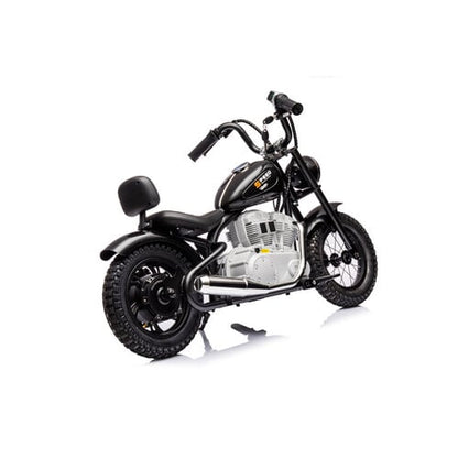 Chopper kindermotor 36 volt Zwart
