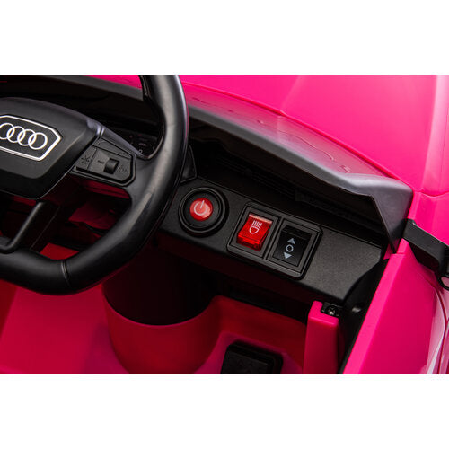 Audi SQ8 e-tron 12V Kinderauto Roze