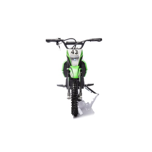 Electric Kids Motorbike Dirt Bike Cross Motor 36V 500W Green
