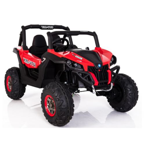 UTV-MX Buggy 12V 2-Persoons Kinderauto Rood