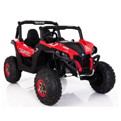 UTV-MX Buggy 12V 2-Persoons Kinderauto Rood