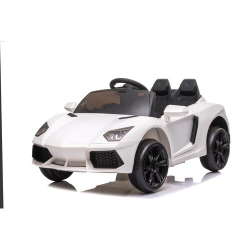 Elektrische kinderauto Speedy 12V Wit