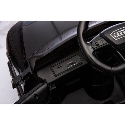 Audi SQ8 e-tron 12V Kinderauto Zwart