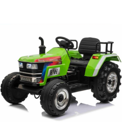 Blazin Wheels 12V kindertractor groen