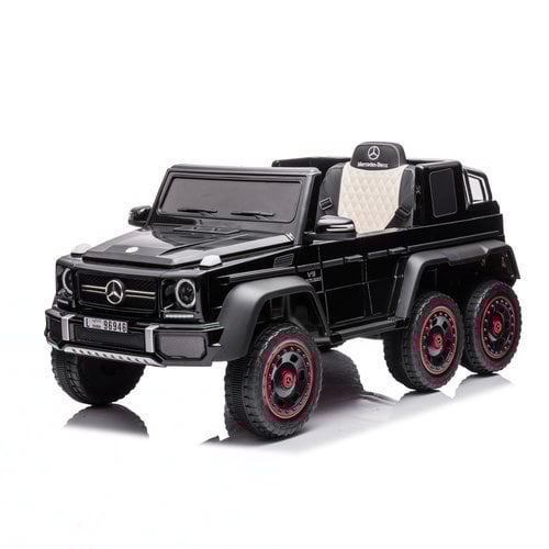 Mercedes G63 6X6 AMG 12V Elektrische Kinderauto Zwart