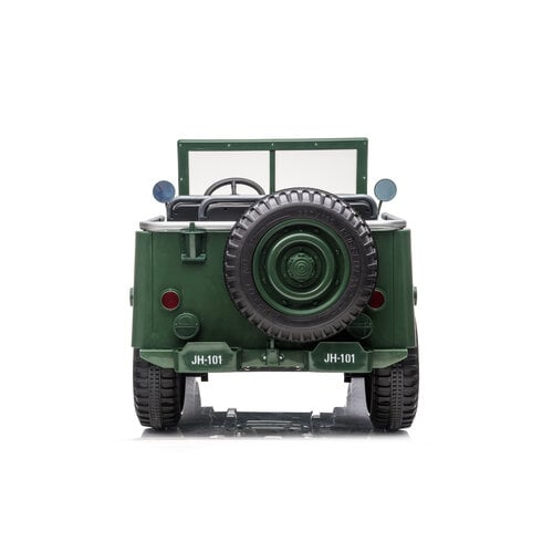 Willy's Jeep Leger 24 3-persoons kinderauto groen