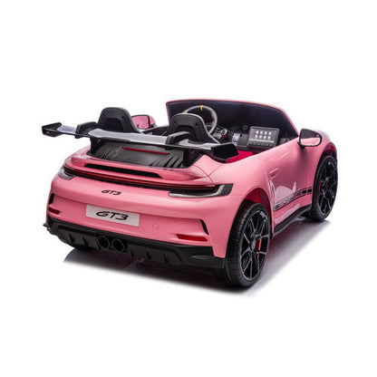 Porsche 911 GT3 24V 2-persoons kinderauto Roze