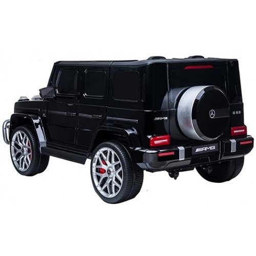 Mercedes g63 12V 2-persoons kinderauto metallic  zwart