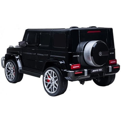 Mercedes g63 12V 2-persoons kinderauto metallic  zwart