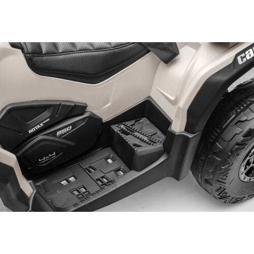 CAN-AM Outlander 24V Kinder Quad 2-Persoons Grijs