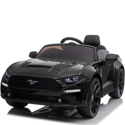Ford Mustang GT-500 24 V Kinderauto Zwart