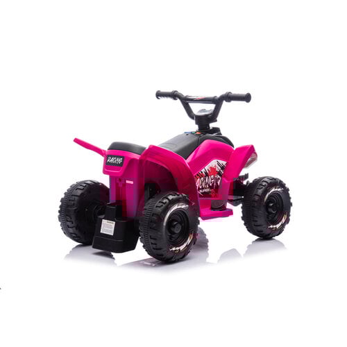 Thunder elektrische kinder quad 6V Roze