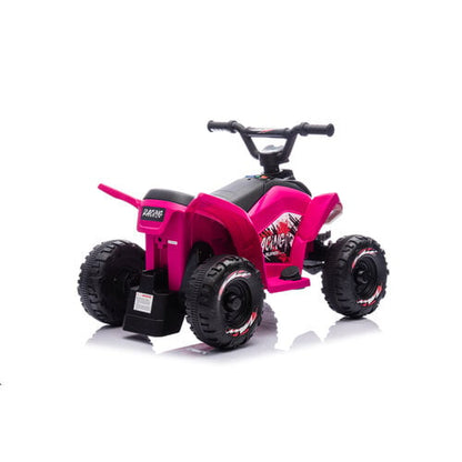 Thunder elektrische kinder quad 6V Roze