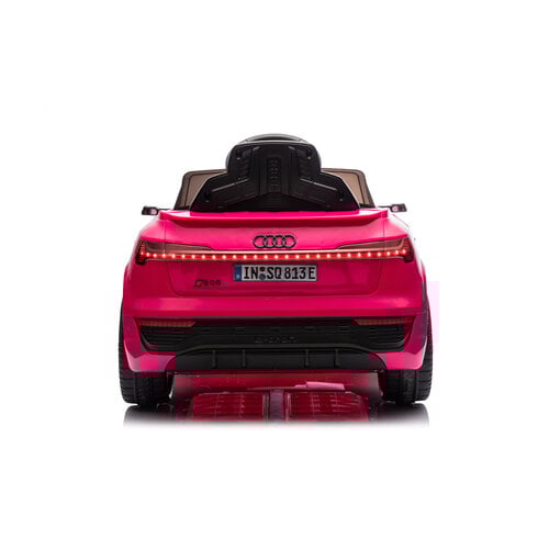 Audi SQ8 e-tron 12V Kinderauto Roze