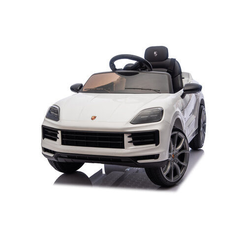 Porsche Cayenne 12V kinderauto Wit