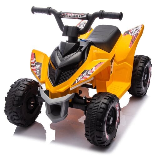 Thunder elektrische kinderquad 6V Geel