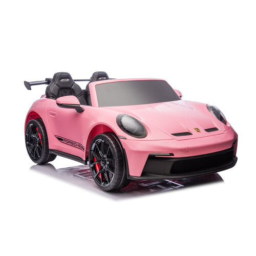 Porsche 911 GT3 24V 2-persoons kinderauto Roze