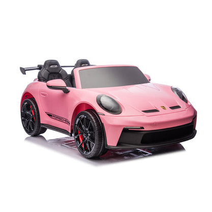 Porsche 911 GT3 24V 2-persoons kinderauto Roze