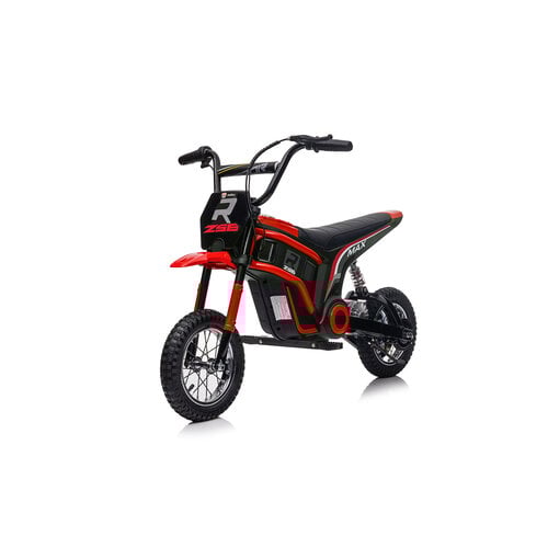 Elektrische kindermotor Dirtbike Hurricane 24V 350W Rood
