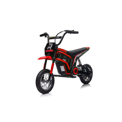 Elektrische kindermotor Dirtbike Hurricane 24V 350W Rood