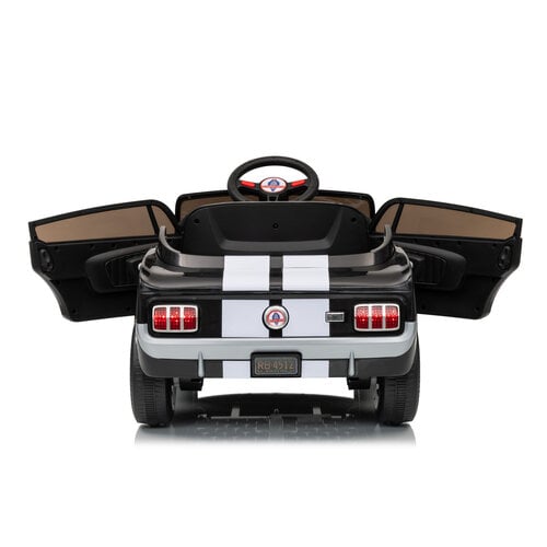 Shelby GT350 12V kinderauto Zwart