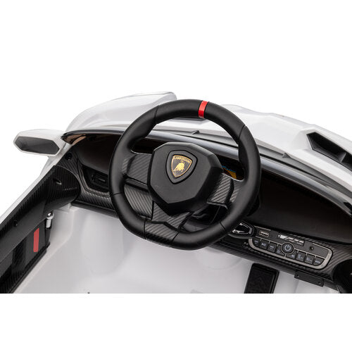 Lamborghini Veneno 12V kinderauto Wit