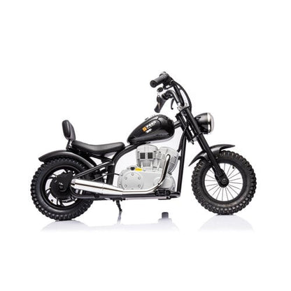 Chopper kindermotor 36 volt Zwart
