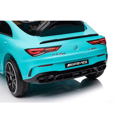 Mercedes CLA45 AMG 12V Kinderauto Lichtblauw