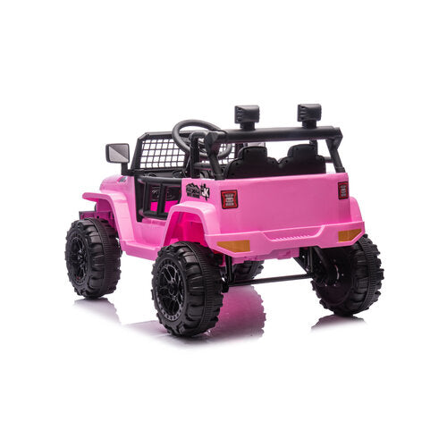 Jeep 12V Kinderauto Roze