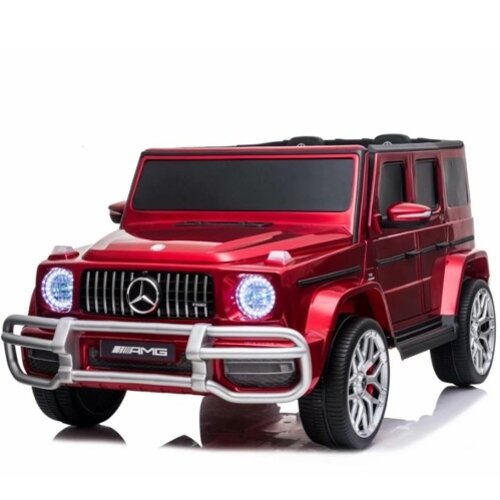 Mercedes g63 12V 2-persoons kinderauto metallic rood
