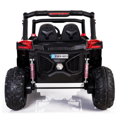 UTV-MX Buggy 12V 2-Persoons Kinderauto Rood