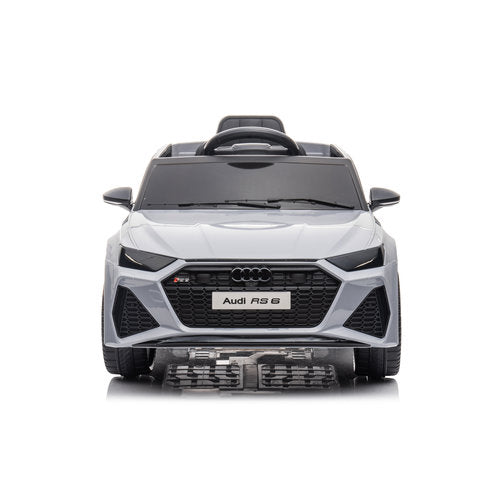Audi RS6 12V Kinderauto Grijs
