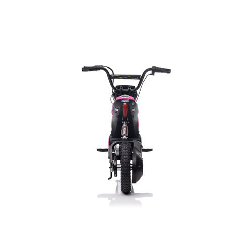 Elektrische kindermotor Dirtbike Hurricane 24V 350W Roze
