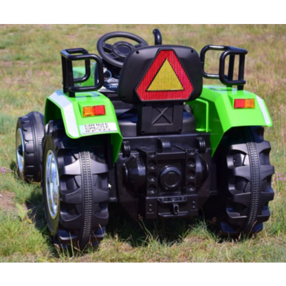 Blazin Wheels 12V kindertractor groen