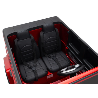Mercedes g63 12V 2-persoons kinderauto metallic rood