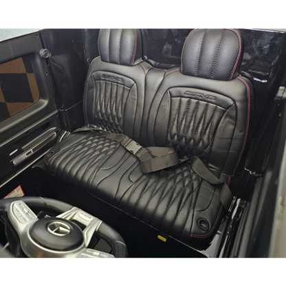 Mercedes G63 XXL 24V 2-persoons kinderauto metallic Grijs