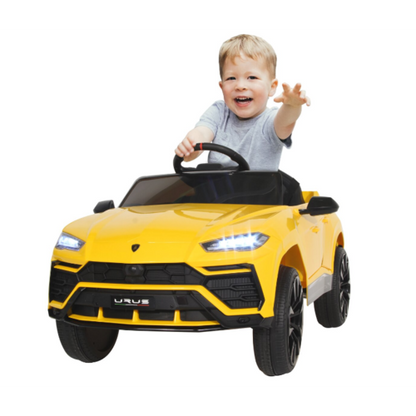 Lamborghini URUS 12V kinderauto geel