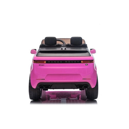 Range Rover Sport 24V 2 persoons kinderauto Roze