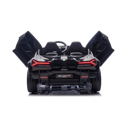 Lamborghini Revuelto 24V 2-persoons kinderauto zwart