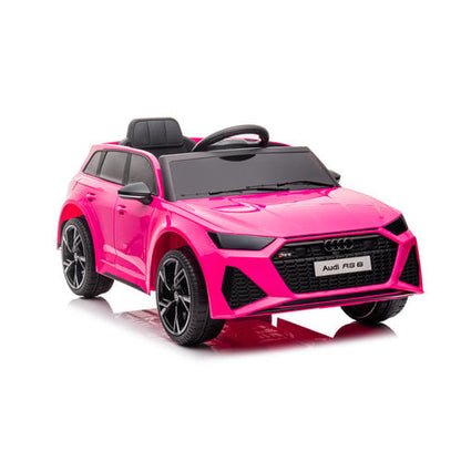 Audi RS6 12V Kinderauto Roze