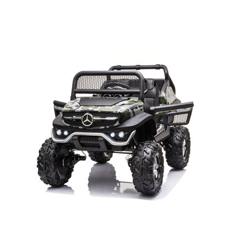 Mercedes Unimog 12V kinderauto Camouflage